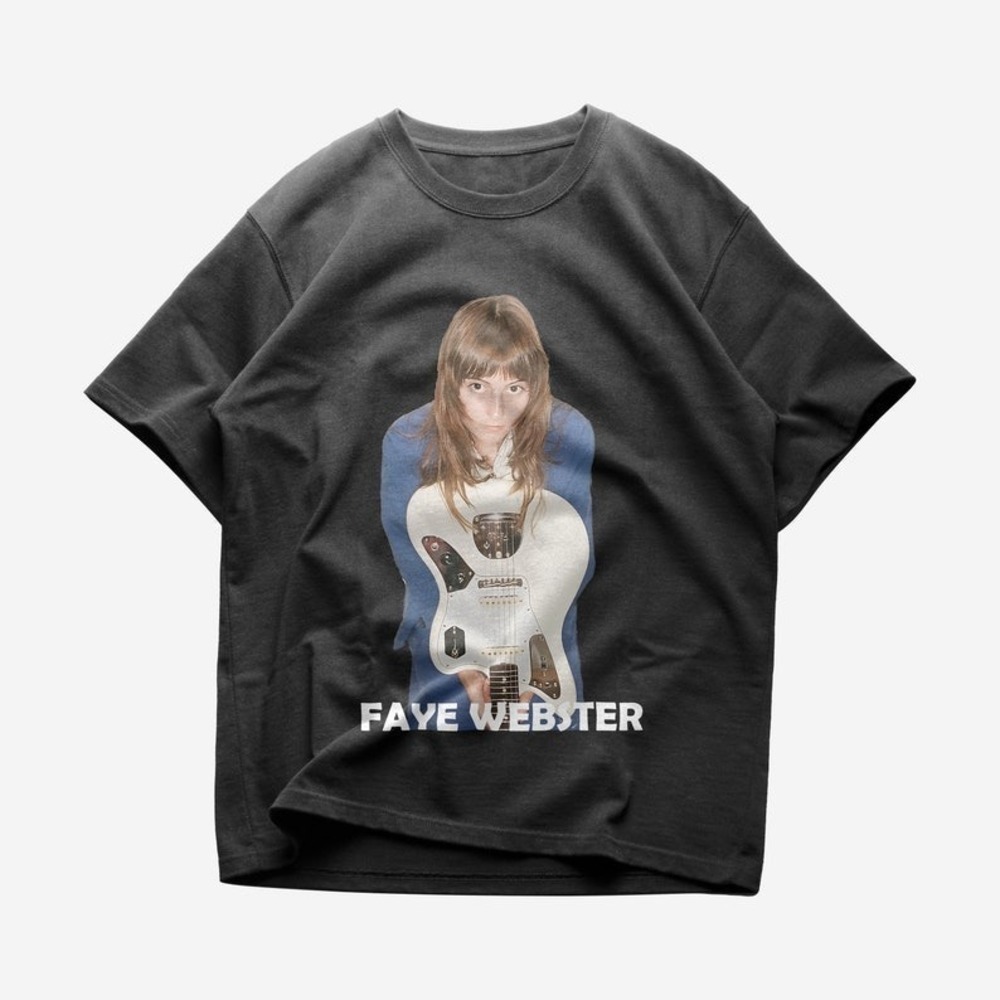 Limited Faye Webster Tee - Unisex Black Shirt